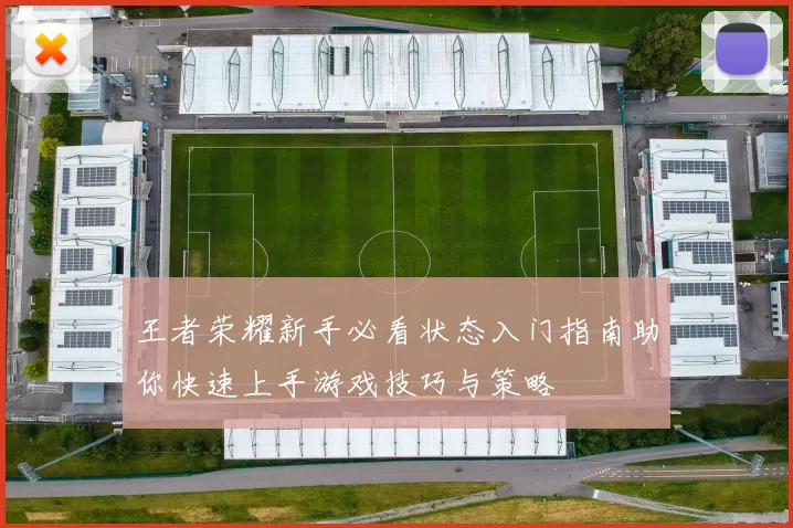王者荣耀新手必看状态入门指南助你快速上手游戏技巧与策略
