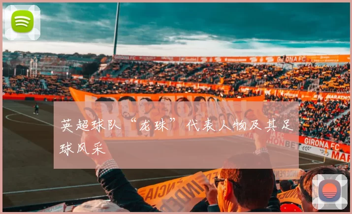 英超球队“龙珠”代表人物及其足球风采
